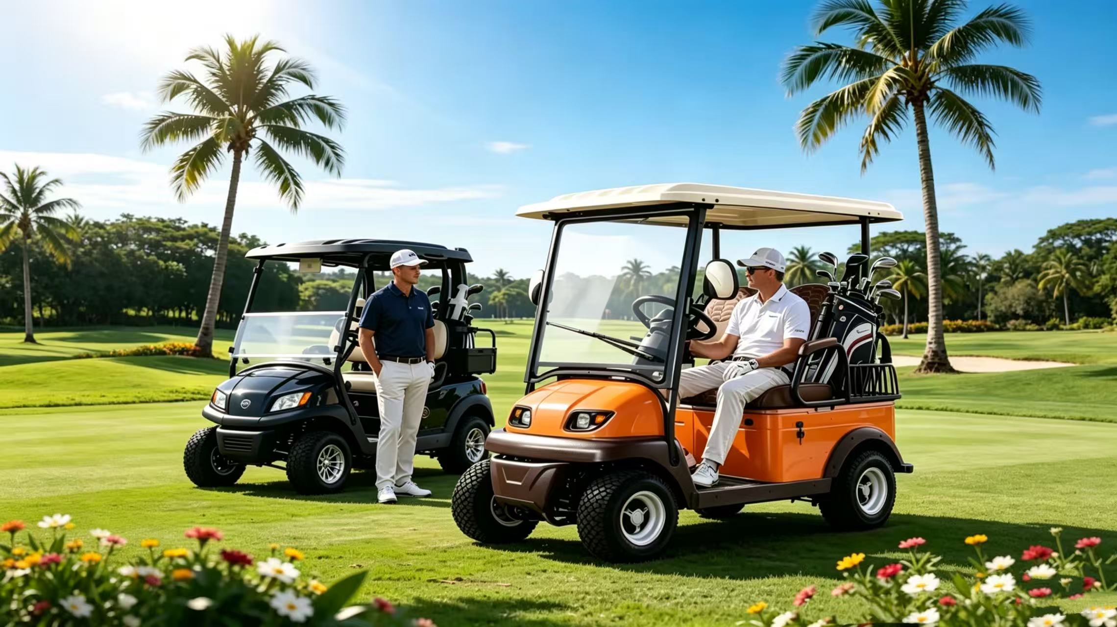 Golf Course Service Vehicles